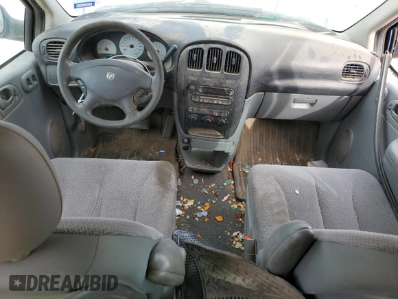 2007 Dodge Caravan SE with VIN 1D4GP25B47B214801, listed as a Copart auction lot 44899585 with 119,522 mi miles and Salvage title. Bid and sale history available at DreamBid. Image 8.