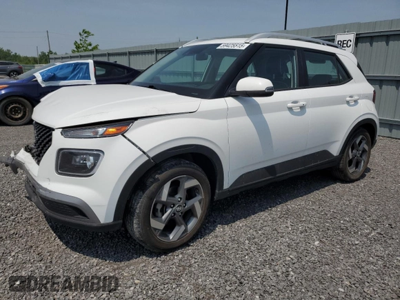 2022 Hyundai Venue SEL with VIN KMHRC8A37NU144551, listed as a Copart auction lot 59425515 with 66,640 mi miles and Salvage title. Bid and sale history available at DreamBid. Image 1.
