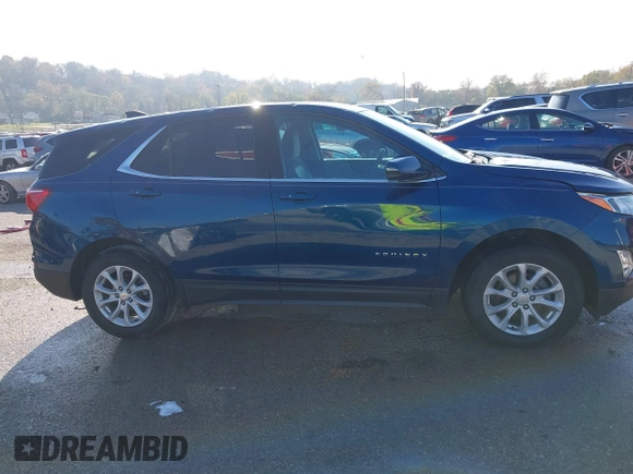 2019 Chevrolet Equinox LT with VIN 2GNAXKEV9K6205320, listed as a IAAI auction lot 40848027 with 87,270 mi miles and . Bid and sale history available at DreamBid. Image 13.