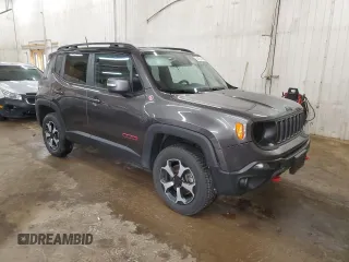 2020 Jeep Renegade Trailhawk with VIN ZACNJBC14LPL30285, listed as a Copart auction lot 54767445 with 36,851 mi miles and Salvage title. Bid and sale history available at DreamBid. Image 4.