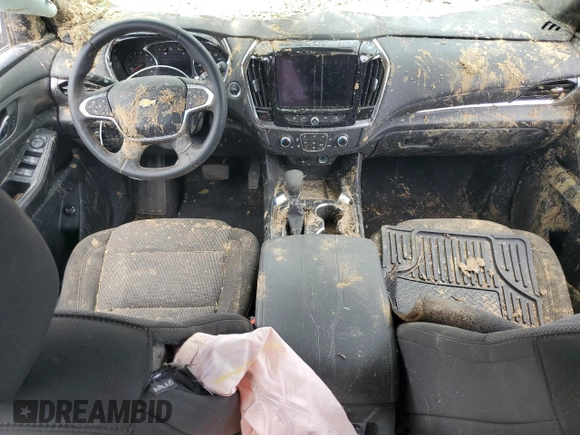 2023 Chevrolet Traverse LT Cloth с VIN 1GNERGKW8PJ318272, выставлен на аукционе Copart как лот 58708105 с пробегом 11 361 миль миль и Списание • Salvage title. История ставок и продаж доступна на DreamBid. Изображение 8.