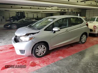 2016 Honda Fit LX with VIN JHMGK5H50GX005947, listed as a Copart auction lot 57699275 with 103,698 mi miles and Salvage title. Bid and sale history available at DreamBid. Image 1.