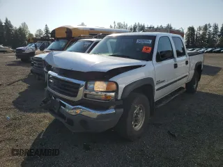 2006 GMC Sierra 2500HD SL with VIN 1GTHK23D06F263750, listed as a Copart auction lot 54356555 with 265,518 mi miles and Salvage title. Bid and sale history available at DreamBid. Image 1.