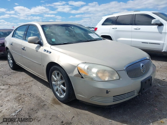 2008 Buick Lucerne CXL with VIN 1G4HD57258U137088, listed as a IAAI auction lot 41720097 with 157,247 mi miles. Bid and sale history available at carsss.com. Image 1.