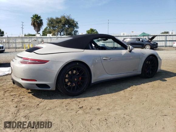 2018 Porsche 911 Carrera S with VIN WP0CB2A98JS147091, listed as a Copart auction lot 70023914 with 49,850 mi miles and Salvage Title. Bid and sale history available at carsss.com. Image 3.