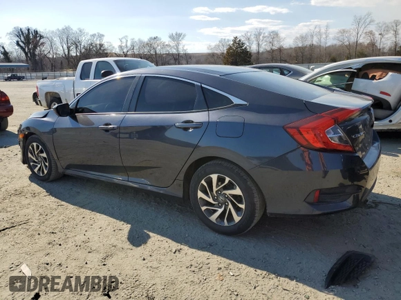 2016 Honda Civic Sedan EX with VIN 19XFC2F73GE088447, listed as a Copart auction lot 46857515 with 103,622 mi miles and Salvage Title. Bid and sale history available at carsss.com. Image 2.
