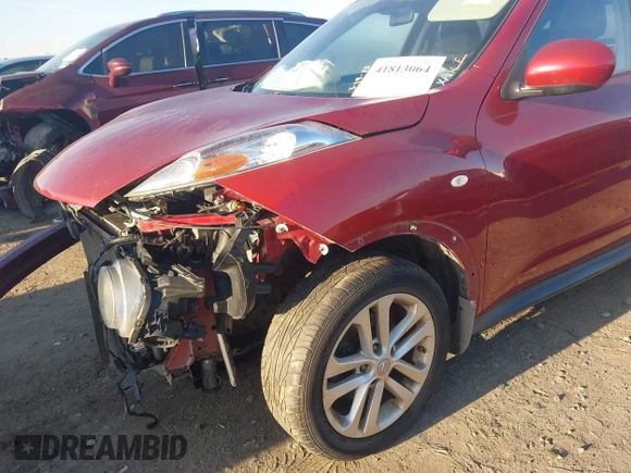2012 Nissan Juke SL with VIN JN8AF5MV3CT113938, listed as a IAAI auction lot 41813064 with 157,684 mi miles. Bid and sale history available at carsss.com. Image 16.