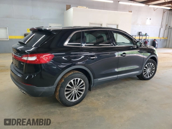 2016 Lincoln MKX Select z VIN 2LMTJ8KR3GBL21785, wystawiony jako Copart lot #52486235 z przebiegiem 147 904 mil mil oraz Szkoda całkowita • Salvage title. Historia ofert i sprzedaży dostępna na DreamBid. Obrazek 3.