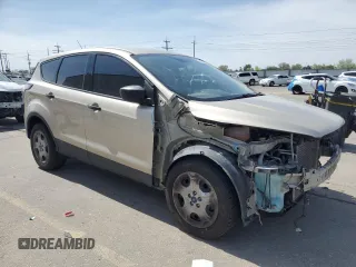 2017 Ford Escape S with VIN 1FMCU0F77HUE25995, listed as a Copart auction lot 56180845 with 105,006 mi miles and Salvage title. Bid and sale history available at DreamBid. Image 4.