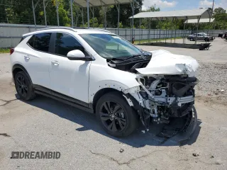2024 Buick Encore GX Sport Touring with VIN KL4AMDSL0RB170832, listed as a Copart auction lot 59941225 with 24,824 mi miles and Salvage title. Bid and sale history available at DreamBid. Image 4.