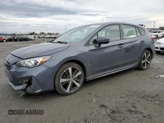 2017 Subaru Impreza Special Sports with VIN 4S3GTAK6XH1751786, listed as a Copart auction lot 86219994 with 121,393 mi miles and Salvage title. Bid and sale history available at DreamBid. Image 1.