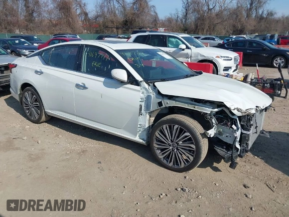 2023 Nissan Altima SL with VIN 1N4BL4EV7PN333570, listed as a IAAI auction lot 41697717 with 16,499 mi miles and . Bid and sale history available at DreamBid. Image 1.