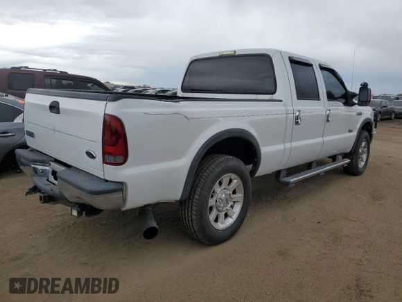 2007 Ford Super Duty F-250 XL with VIN 1FTSW21PX7EA64350, listed as a Copart auction lot 76885634 with 184,328 mi miles and Salvage Title. Bid and sale history available at carsss.com. Image 3.