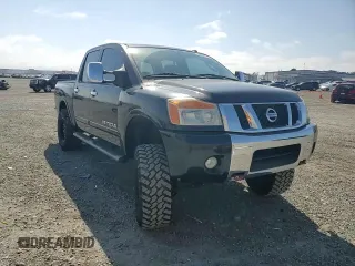 2011 Nissan Titan SL with VIN 1N6BA0EC4BN319994, listed as a Copart auction lot 55088175 with 103,008 mi miles and Salvage title. Bid and sale history available at DreamBid. Image 13.