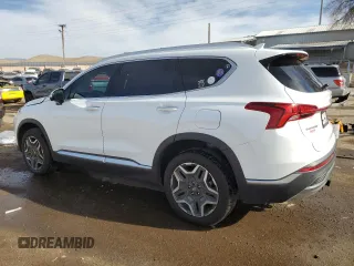 2023 Hyundai Santa Fe Limited z VIN 5NMS4DAL1PH615292, wystawiony jako Copart lot #85105624 z przebiegiem 16 036 mil mil oraz Szkoda całkowita • Salvage title. Historia ofert i sprzedaży dostępna na DreamBid. Obrazek 2.