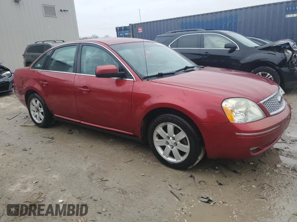 2007 Ford Five Hundred SEL with VIN 1FAHP24127G139924, listed as a Copart auction lot 80246334 with 187,033 mi miles and Non Repairable. Bid and sale history available at carsss.com. Image 4.