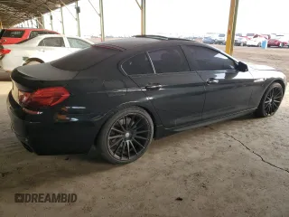 2014 BMW 6 Series 650i with VIN WBA6B2C52ED129040, listed as a Copart auction lot 83829924 with 116,674 mi miles and Salvage Title. Bid and sale history available at DreamBid. Image 3.