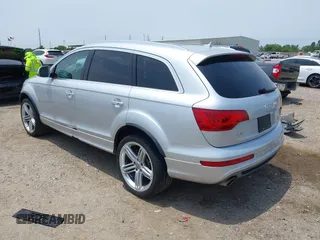2010 Audi Q7 with VIN WA1DVAFEXAD003424, listed as a IAAI auction lot 42282789 with 131,459 mi miles and . Bid and sale history available at DreamBid. Image 3.