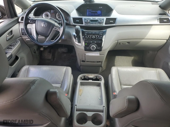 2011 Honda Odyssey EX-L with VIN 5FNRL5H69BB010406, listed as a Copart auction lot 50215815 with 171,024 mi miles and Salvage Title. Bid and sale history available at carsss.com. Image 8.