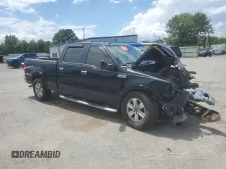 2006 Ford F-150 XLT with VIN 1FTPW12566FB16319, listed as a Copart auction lot 56421535 with 159,628 mi miles and Salvage title. Bid and sale history available at DreamBid. Image 4.
