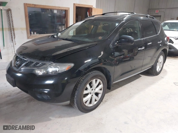 2011 Nissan Murano SV with VIN JN8AZ1MW6BW160130, listed as a IAAI auction lot 41962676 with 122,958 mi miles. Bid and sale history available at carsss.com. Image 17.