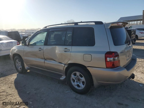2007 Toyota Highlander with VIN JTEGD21A770165961, listed as a Copart auction lot 48361825 with 207,016 mi miles and Salvage Title. Bid and sale history available at carsss.com. Image 2.