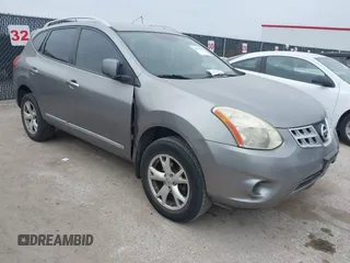 2011 Nissan Rogue SV with VIN JN8AS5MT6BW564031, listed as a IAAI auction lot 41932111 with 164,438 mi miles. Bid and sale history available at carsss.com. Image 1.