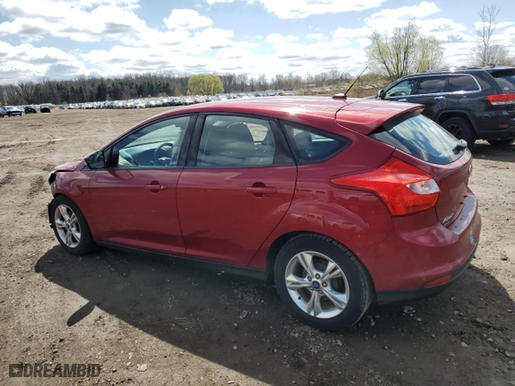 2014 Ford Focus SE with VIN 1FADP3K20EL379624, listed as a Copart auction lot 52266755 with 70,822 mi miles and Salvage Title. Bid and sale history available at carsss.com. Image 2.