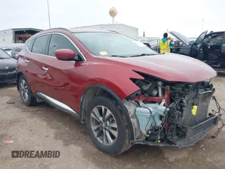2018 Nissan Murano SL z VIN 5N1AZ2MG0JN139011, wystawiony jako IAAI lot #41603359 z przebiegiem 141 082 mil mil oraz . Historia ofert i sprzedaży dostępna na DreamBid. Obrazek 1.