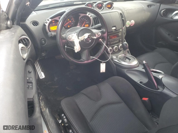 2016 Nissan 370Z with VIN JN1AZ4EH9GM934356, listed as a Copart auction lot 44429315 with NaN miles and Salvage Title. Bid and sale history available at carsss.com. Image 8.