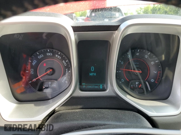 2012 Chevrolet Camaro 2LT z VIN 2G1FC1E35C9134919, wystawiony jako Copart lot #58602185 z przebiegiem 194 371 mil mil oraz Szkoda całkowita • Salvage title. Historia ofert i sprzedaży dostępna na DreamBid. Obrazek 9.