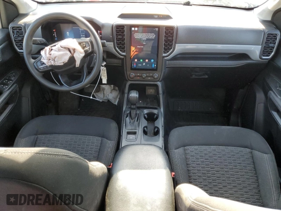 2024 Ford Ranger XL with VIN 1FTER4BH1RLE10064, listed as a Copart auction lot 52732045 with 35,197 mi miles and Salvage Title. Bid and sale history available at carsss.com. Image 8.