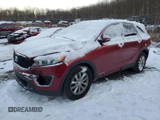 2016 Kia Sorento LX with VIN 5XYPGDA59GG142170, listed as a Copart auction lot 89199745 with 91,256 mi miles and Salvage Title. Bid and sale history available at carsss.com. Image 1.