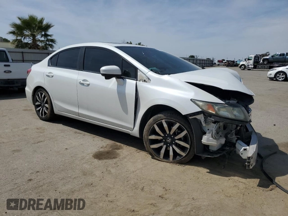 2015 Honda Civic EX-L z VIN 19XFB2F91FE011417, wystawiony jako Copart lot #55143755 z przebiegiem 134 653 mil mil oraz Szkoda całkowita • Salvage title. Historia ofert i sprzedaży dostępna na DreamBid. Obrazek 4.