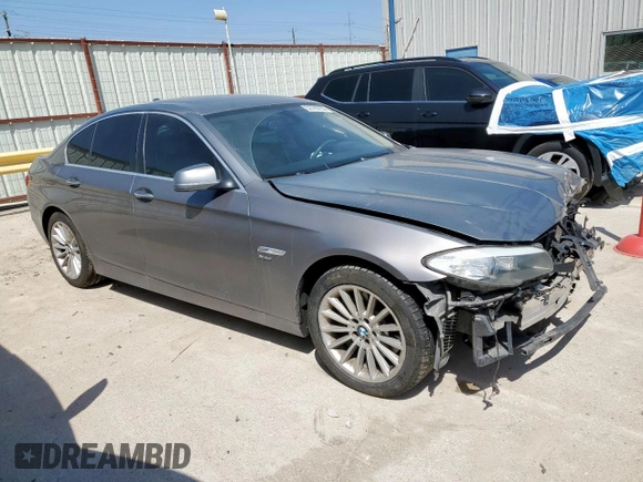 2011 BMW 5 Series 535i xDrive with VIN WBAFU7C56BC777571, listed as a Copart auction lot 52765755 with 103,277 mi miles and Salvage Title. Bid and sale history available at carsss.com. Image 4.