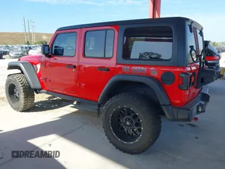 2018 Jeep Wrangler Unlimited Rubicon with VIN 1C4HJXFG0JW159287, listed as a IAAI auction lot 41911012 with 93,784 mi miles and . Bid and sale history available at DreamBid. Image 15.