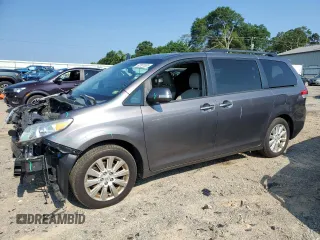 2013 Toyota Sienna XLE with VIN 5TDDK3DC5DS049425, listed as a Copart auction lot 62391555 with 108,594 mi miles and Salvage title. Bid and sale history available at DreamBid. Image 1.