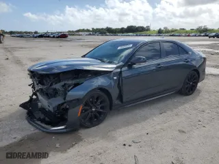 2021 Cadillac CT4 Sport with VIN 1G6DC5RKXM0143380, listed as a Copart auction lot 78395984 with 54,075 mi miles and Salvage Title. Bid and sale history available at carsss.com. Image 1.