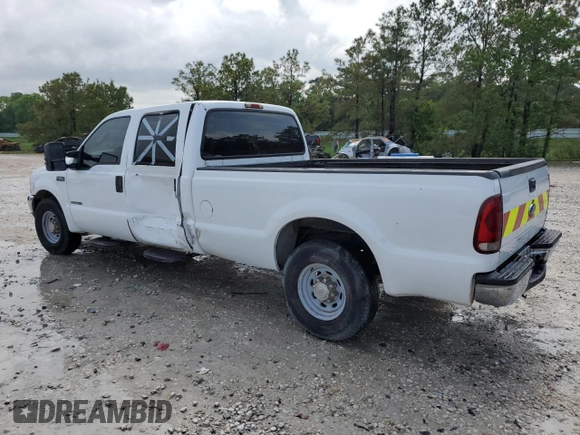 2003 Ford F-350 XL with VIN 1FTSW30F53EA65088, listed as a Copart auction lot 52454525 with 134,241 mi miles and Salvage Title. Bid and sale history available at DreamBid. Image 2.