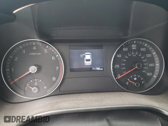 2019 Kia Forte LXS with VIN 3KPF24ADXKE127541, listed as a Copart auction lot 83385334 with 71,785 mi miles and Clean Title. Bid and sale history available at carsss.com. Image 9.