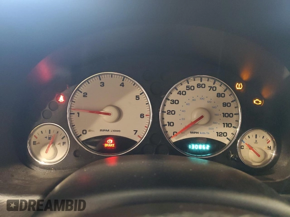 2004 Jeep Liberty Limited with VIN 1J4GK58K24W325483, listed as a Copart auction lot 62526335 with 130,862 mi miles and Salvage title. Bid and sale history available at DreamBid. Image 9.