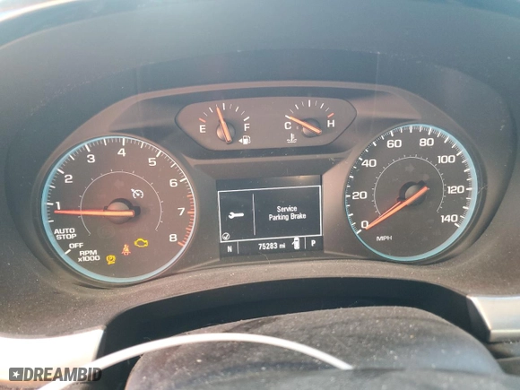 2021 Chevrolet Traverse LS with VIN 1GNERFKW9MJ136232, listed as a Copart auction lot 48582875 with 75,283 mi miles and Non Repairable. Bid and sale history available at carsss.com. Image 9.