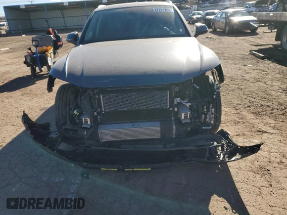 2022 Audi Q5 S line Prestige with VIN WA1F2AFY9N2077186, listed as a Copart auction lot 87294964 with 29,374 mi miles and Salvage Title. Bid and sale history available at carsss.com. Image 5.