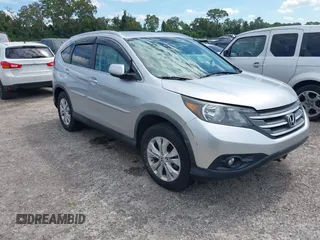 2012 Honda CR-V EX-L z VIN 2HKRM4H70CH618575, wystawiony jako IAAI lot #40479771 z przebiegiem 122 888 mil mil oraz . Historia ofert i sprzedaży dostępna na DreamBid. Obrazek 1.
