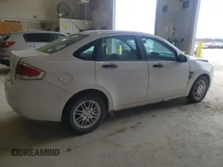 2008 Ford Focus SE with VIN 1FAHP35NX8W210821, listed as a Copart auction lot 51229155 with 108,154 mi miles and Salvage Title. Bid and sale history available at DreamBid. Image 3.