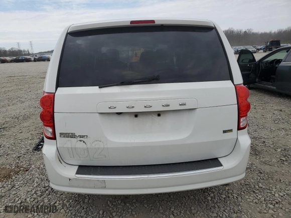 2018 Dodge Grand Caravan SE Plus with VIN 2C4RDGBG0JR177623, listed as a Copart auction lot 47590605 with 166,341 mi miles and Salvage Title. Bid and sale history available at carsss.com. Image 6.