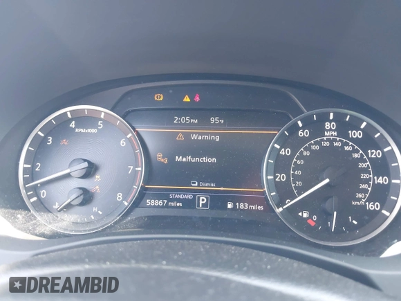 2021 Infiniti QX50 Luxe с VIN 3PCAJ5BB1MF118496, выставлен на аукционе IAAI как лот 42019199 с пробегом 58 867 миль миль и . История ставок и продаж доступна на DreamBid. Изображение 7.