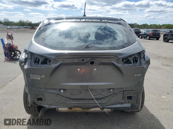 2017 Nissan Rogue SL z VIN JN1BJ1CR7HW109914, wystawiony jako Copart lot #57304415 z przebiegiem 130 264 mil mil oraz Szkoda całkowita • Salvage title. Historia ofert i sprzedaży dostępna na DreamBid. Obrazek 6.
