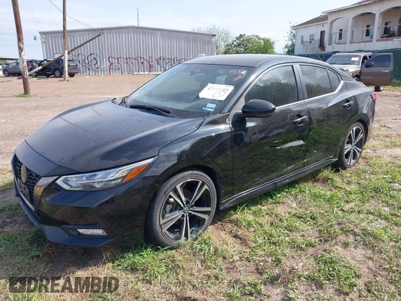 2023 Nissan Sentra SR with VIN 3N1AB8DV6PY243303, listed as a IAAI auction lot 41968515 with 52,049 mi miles and . Bid and sale history available at DreamBid. Image 2.