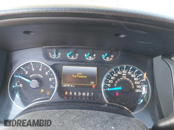 2013 Ford F-150 XL with VIN 1FTFW1EF1DFC93261, listed as a IAAI auction lot 41775876 with 49,767 mi miles. Bid and sale history available at carsss.com. Image 7.